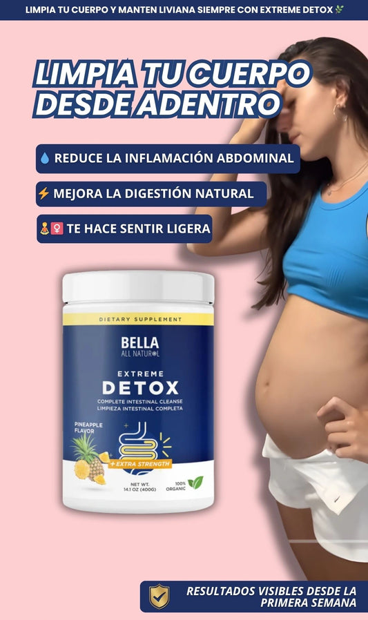 Extreme detox polvo - Tu cuerpo necesita un “reset” después de los excesos.